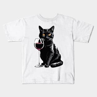 Classy Kitty Kids T-Shirt